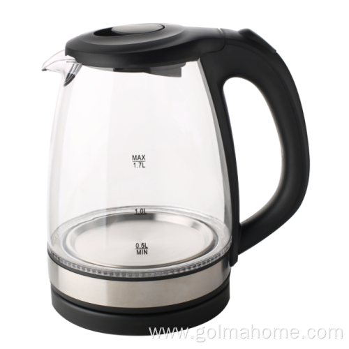 1.7L whistling LED Indicator Light BPA-Free Tea Kettle